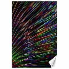 Texture Colorful Abstract Pattern Canvas 24  X 36  by Amaryn4rt