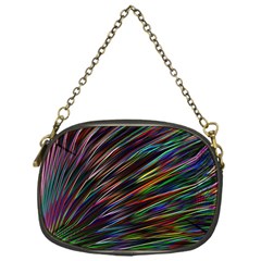 Texture Colorful Abstract Pattern Chain Purses (one Side)  by Amaryn4rt