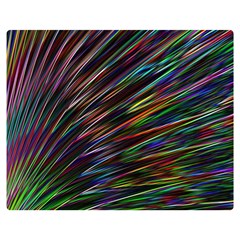 Texture Colorful Abstract Pattern Double Sided Flano Blanket (medium) 