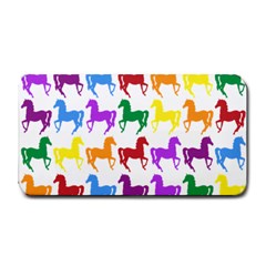 Colorful Horse Background Wallpaper Medium Bar Mats by Amaryn4rt