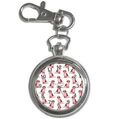 Dog Animal Pattern Key Chain Watches