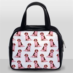 Dog Animal Pattern Classic Handbags (2 Sides)