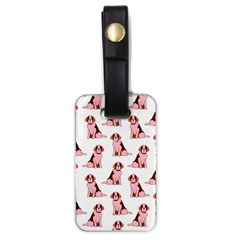 Dog Animal Pattern Luggage Tags (one Side) 