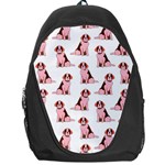 Dog Animal Pattern Backpack Bag Front