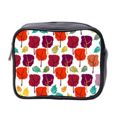 Tree Pattern Background Mini Toiletries Bag 2-side by Amaryn4rt