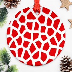 Animal Animalistic Pattern Ornament (round)