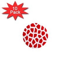 Animal Animalistic Pattern 1  Mini Magnet (10 Pack) 