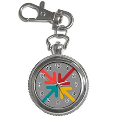 Arrows Center Inside Middle Key Chain Watches by Amaryn4rt