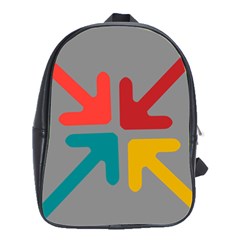 Arrows Center Inside Middle School Bags(large)  by Amaryn4rt