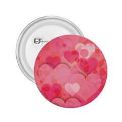 Hearts Pink Background 2 25  Buttons