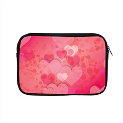 Hearts Pink Background Apple Macbook Pro 15  Zipper Case