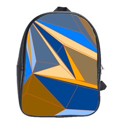 Abstract Background Pattern School Bags(large) 