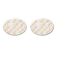 Icon Media Social Network Cufflinks (oval) by Amaryn4rt