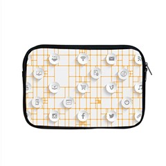 Icon Media Social Network Apple Macbook Pro 15  Zipper Case