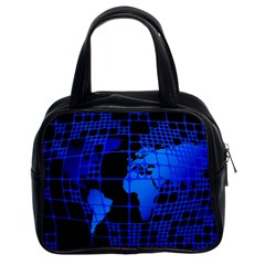 Network Networking Europe Asia Classic Handbags (2 Sides)