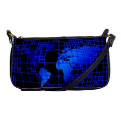 Network Networking Europe Asia Shoulder Clutch Bags by Amaryn4rt