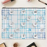 Icon Media Social Network Cosmetic Bag (XXXL)  Front