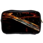 Highway Night Lighthouse Car Fast Toiletries Bags Front