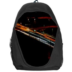 Highway Night Lighthouse Car Fast Backpack Bag by Amaryn4rt