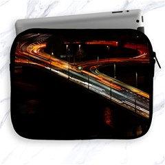 Highway Night Lighthouse Car Fast Apple Ipad 2/3/4 Zipper Cases by Amaryn4rt