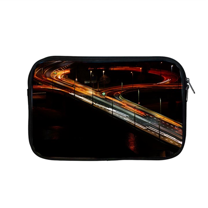 Highway Night Lighthouse Car Fast Apple MacBook Pro 13  Zipper Case