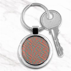 Background Abstract Colorful Key Chains (round)  by Amaryn4rt