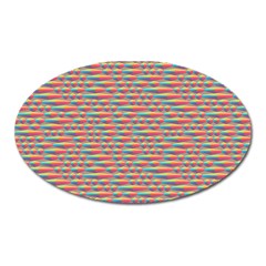 Background Abstract Colorful Oval Magnet by Amaryn4rt