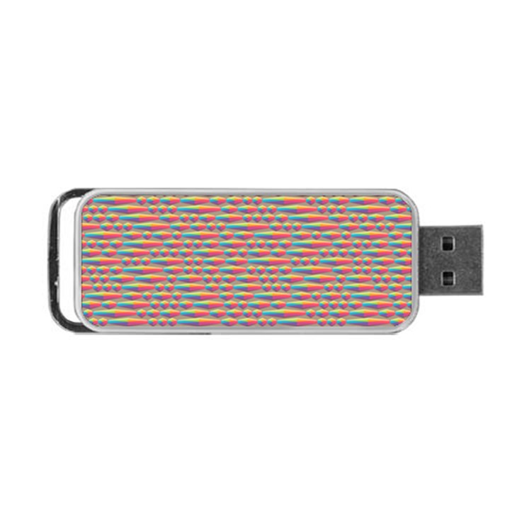 Background Abstract Colorful Portable USB Flash (Two Sides)