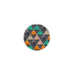 Abstract Geometric Triangle Shape 1  Mini Magnets by Amaryn4rt