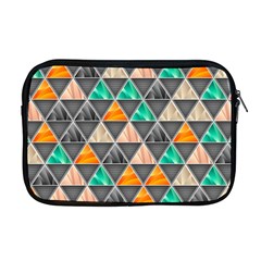 Abstract Geometric Triangle Shape Apple Macbook Pro 17  Zipper Case by Amaryn4rt