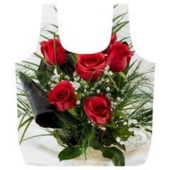 Red Roses Roses Red Flower Love Full Print Recycle Bags (l)  by Amaryn4rt