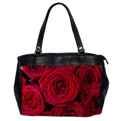 Roses Flowers Red Forest Bloom Office Handbags (2 Sides)  by Amaryn4rt