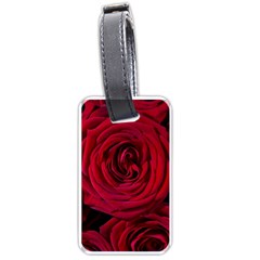 Roses Flowers Red Forest Bloom Luggage Tags (one Side)  by Amaryn4rt