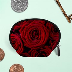 Roses Flowers Red Forest Bloom Accessory Pouches (small)  by Amaryn4rt