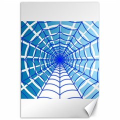 Cobweb Network Points Lines Canvas 20  X 30   by Amaryn4rt