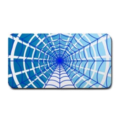 Cobweb Network Points Lines Medium Bar Mats by Amaryn4rt