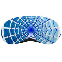 Cobweb Network Points Lines Sleeping Masks by Amaryn4rt