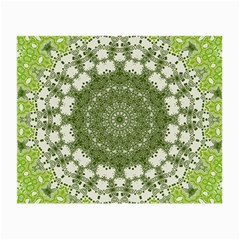 Mandala Center Strength Motivation Small Glasses Cloth by Amaryn4rt