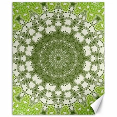 Mandala Center Strength Motivation Canvas 16  X 20   by Amaryn4rt