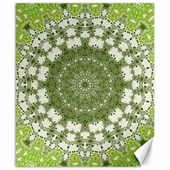 Mandala Center Strength Motivation Canvas 20  X 24   by Amaryn4rt