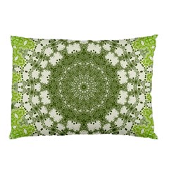 Mandala Center Strength Motivation Pillow Case by Amaryn4rt