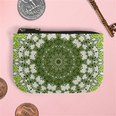 Mandala Center Strength Motivation Mini Coin Purses by Amaryn4rt