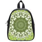 Mandala Center Strength Motivation School Bags (Small)  Front