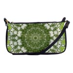 Mandala Center Strength Motivation Shoulder Clutch Bags Front