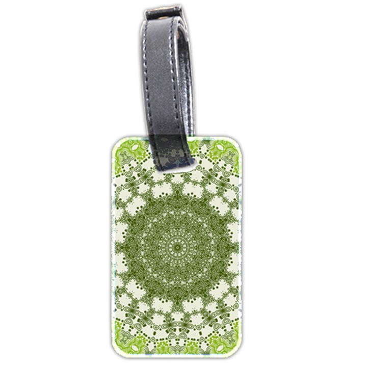 Mandala Center Strength Motivation Luggage Tags (Two Sides)