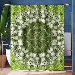 Mandala Center Strength Motivation Shower Curtain 60  X 72  (medium)  by Amaryn4rt