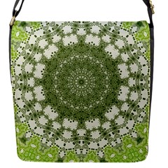 Mandala Center Strength Motivation Flap Messenger Bag (s)