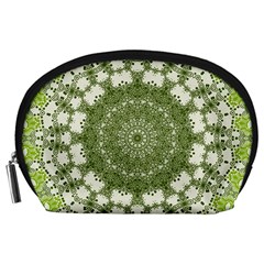 Mandala Center Strength Motivation Accessory Pouches (large)  by Amaryn4rt