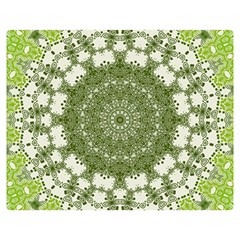 Mandala Center Strength Motivation Double Sided Flano Blanket (medium)  by Amaryn4rt