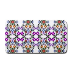 Floral Ornament Baby Girl Design Medium Bar Mats by Amaryn4rt